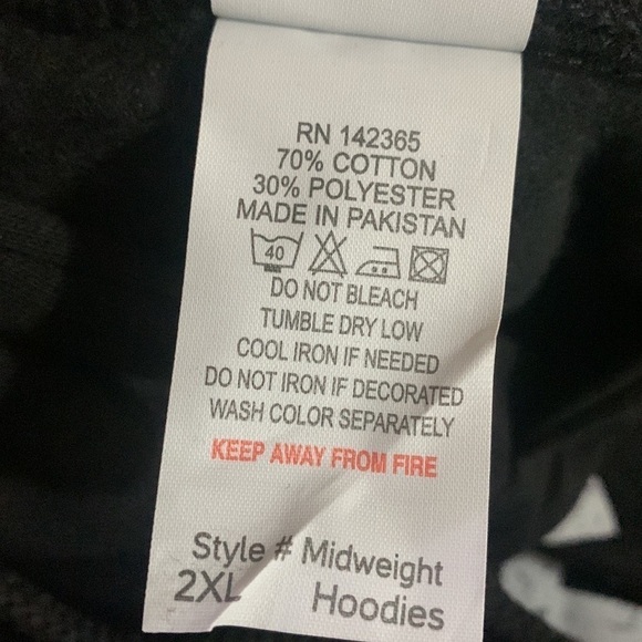 Shop4ever Sorry I'm Late I Didn't Want to Come Hoodies Sayings Sweatshirts XXL - Picture 5 of 7